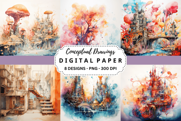 Download Conceptual Drawings Backgrounds - Conceptual Collection