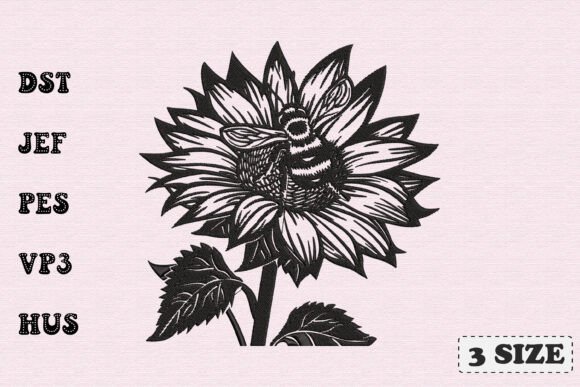 Download Sunflower Embroidery Design - Embroidery design Collection