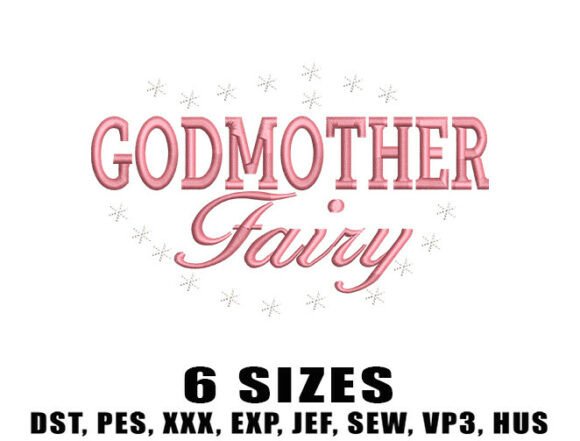 Download Godmother Fairy Embroidery Designs - Embroidery design Collection