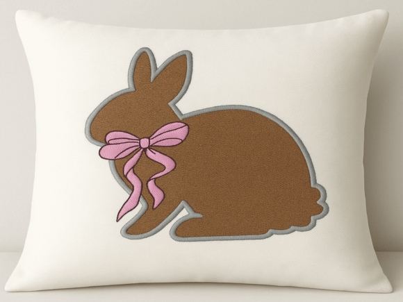 Download Easter Rabbit Applique Embroidery Design - Premium Resources