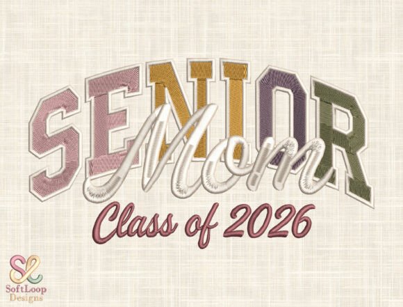 Download Mom Graduation Machine Embroidery File - Machine embroidery file Collection