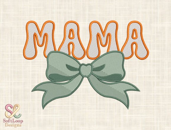 Download Mama Embroidery Design - Embroidery design Collection