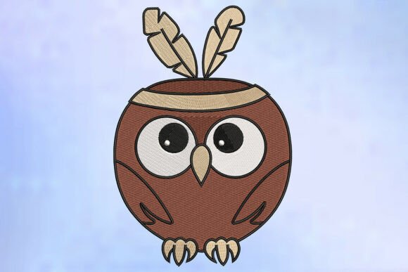 Download Tribal Owl Embroidery Design - Embroidery design Collection