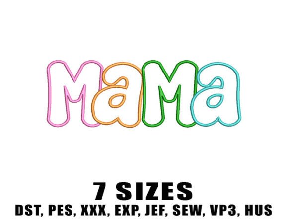 Download Mom Life Embroidery Designs - Embroidery design Collection