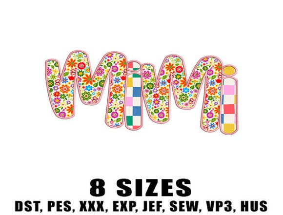 Download Preppy Mimi Embroidery Designs - Embroidery design Collection