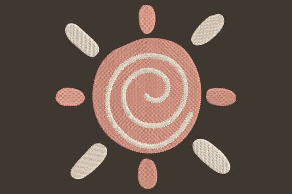 Download Cute Boho Sun Embroidery Design - Embroidery design Collection
